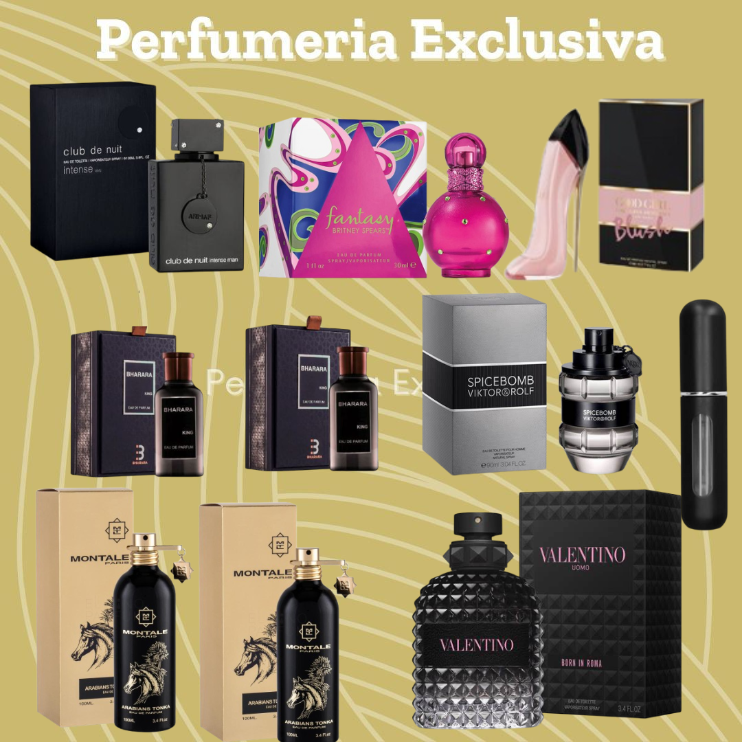 KIT 9 PERFUMES + PERFUMERO